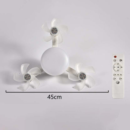 🌀50% OFF NOW! 💡 Ceiling Fan with E27 Socket – Silent 2-in-1 LED Fan with Remote Control – Cool & Light in One 🏠